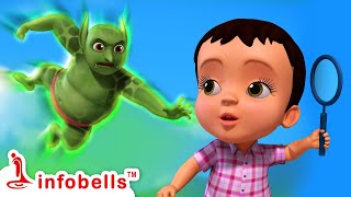 ಪ್ರಾಣಿಗಳ ಧ್ವನಿ ಬದಲಾಗಿದೆ  Super Chitti Rescue  Kannada Cartoon amp Kids Videos  Infobells cartoons [upl. by Berkin]