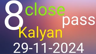 Kalyan fix OTC 29112024  by boss matka w6w [upl. by Hadleigh]