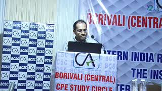 Borivali Central CPE Study Circle  ESTATE PLANNING AND BACK amp NECK PROBLEM IN OUR PROFESSION [upl. by Amoeji41]