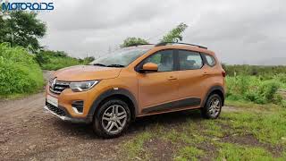 Renault Triber EasyR AMT Review  Hindi  Terrific Value For Money  Motoroids [upl. by Assili]