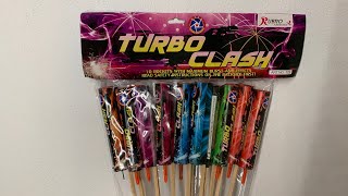 Turbo Clash Rockets  Pijlenpakket  Rubro vuurwerk  Heavy Legend  10 Stuks [upl. by Uyerta]