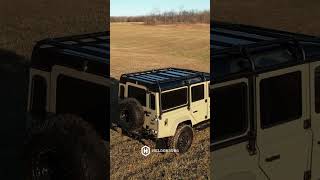 Defender 110 by Drone defender defenderlife landroverdefender [upl. by Hsilgne]