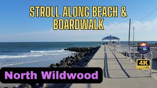 North Wildwood Beach amp Boardwalk Fall Stroll [upl. by Friede]