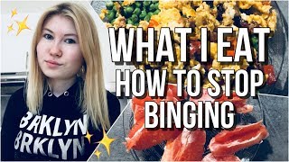 What I Eat  How I Stopped Binging in Anorexia Recovery [upl. by Hutchinson]