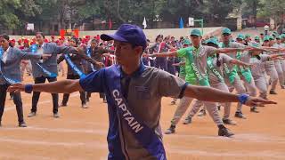 INDEPENDENCE DAY CELEBRATIONSAEC CBSE MASS DRILL [upl. by Ettesus11]