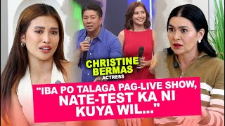 Christine Bermas tinanggal nga ba sa WIL TO WIN  Aiko Melendez [upl. by Araid]