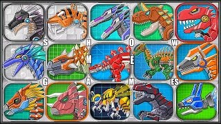 Dino Toy War Robot Corps  15 Dinosaur Robot  Full Game Play  1080 HD [upl. by Geraldina773]