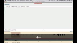 Transcriber Tutorial [upl. by Best]