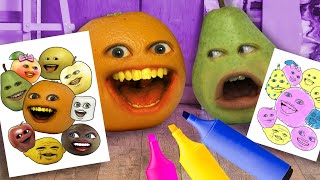 Annoying Orange  The 3 Marker Challenge [upl. by Bertle381]