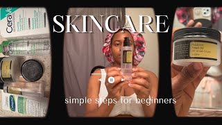 STEP BY STEP SKINCARE FOR BEGINNERS HOW TO APPLY amp LAYER SKINCARE PRODUCTS [upl. by Mackie]