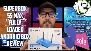 SuperBox S5 Max Fully Loaded Android Box Review Worth Upgrading From A Previous SuperBox [upl. by Aicert370]