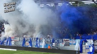 Chemnitzer FC 11 FC Hansa Rostock 12052018  Choreos Pyroshows amp Support [upl. by Aiceila469]