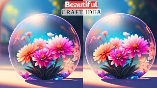 Decorating Ideas  DIY Room Decor  Plastic Bottle Craft Ideas  Waste Material craft ideas [upl. by Soirtemed]