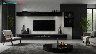 TV wall unit design ideas  TV wall design [upl. by Coucher653]