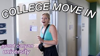 COLLEGE MOVE IN VLOG Grand Canyon University [upl. by Gniw528]