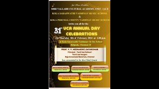 Kola Saraswathi Vaishnav Sr Sec School  31st VCA Annual Day Celebrations  2024 [upl. by Mandal]