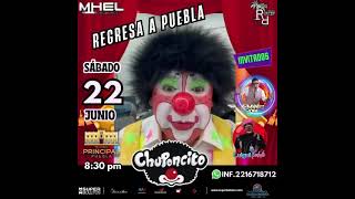 Chuponcito en puebla este 22 junio presenta su show 2024 venta de boletos taquillas de principal [upl. by Waldos]