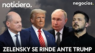 NOTICIERO Zelensky se rinde ante Trump Putin echa la culpa a la OTAN y giro histórico de Alemania [upl. by Ida]