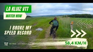 LA KLUIZ MTB  Ik verbrak mijn SNELHEIDSRECORD  Enkele vd mooiste afdalingen in beeld 584kmh [upl. by Irbmac526]