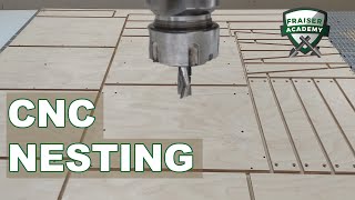 Nesting CNC veloce Legno con pantografo SCM e fresa diamantata  Fraiser [upl. by Notgnihsaw]