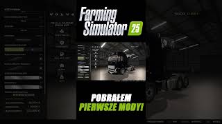 POBRAŁEM PIERWSZE MODY DO FARMING SIMULATOR 25🚜👀🤔 [upl. by Hugh]