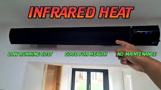 BEST Heat For HomeOffice  KIASA Infrared Heater Bar  How To Setup Infrared Heater Bar [upl. by Scharaga]