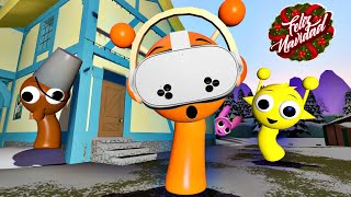 JUGANDO ESCONDITE CON LOS SPRUNKI SPRUNKI 3D VR [upl. by Aztiray]