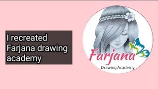 I tried to recreate Farjana drawing Academy drawingsrecreation inspired by Farjanapencil drawing [upl. by Aynosal505]