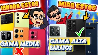 NO COMPRES UN GAMA MEDIA MEJOR UNO DE ESTOS GAMA ALTA BARATOS ✅ 2024 🚀📱 [upl. by Yolande254]