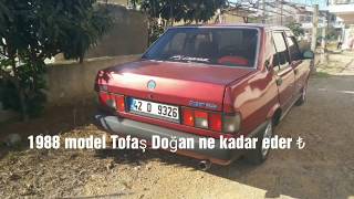 Tofaş Doğan 1988 model sahibinden satılık ne kadar eder 🤔₺ [upl. by Colet852]