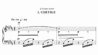 Lili Boulanger Cortège \\ pianist Sophia Subbayya Vastek score follower [upl. by Kalasky]