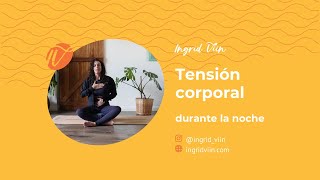 YOGATERAPIA tensión corporal durante la noche y estimulación del nervio VAGO [upl. by Adimra]