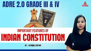 ADRE 20 I Grade III and IV II Indian Polity I By Gitanjali Maam [upl. by Nesnar102]