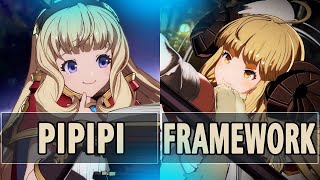 GBVSR🔥Pipipi Cagliostro Vs Framework Anila🔥 High Level Gameplay [upl. by Wilen]