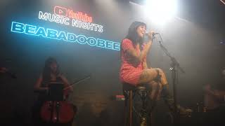 Beabadoobee  Take A Bite Live at YouTube Music Nights in Lafayette London [upl. by Acirtap642]