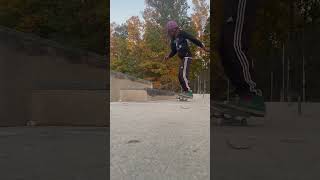 Learning BS crooked grinds help me get to 1k subs like comment subscribe explore viralvideo [upl. by Ivanna]