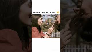 Tumhari yado ka mela hai sang mere humsafar 💔🥺yrkkhsong abhira shorts [upl. by Ewen]