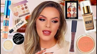 FALL MAKEUP TUTORIAL USING ONLY DRUGSTORE MAKEUP  Casey Holmes [upl. by Maddeu]