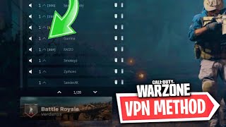 How To Get Warzone BOT LOBBIES VPN Method EXPLAINED [upl. by Carbone967]