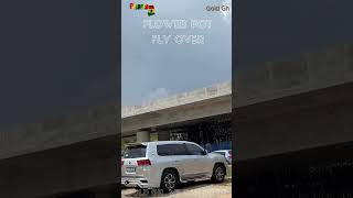 The Flowerpot Flyover Project A Drones View of Ghanas Infrastructure Progressing 🇬🇭 ghana accra [upl. by Carolle432]