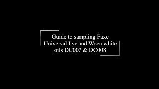 Wooden floor care WOCA Guide for sampling kits DC007 and DC008 [upl. by Assillem]