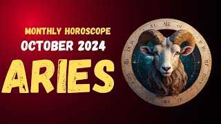 Aries Monthly Horoscope October 2024 Astrology Insights  Aries October 2024 Monthly Horoscope [upl. by Idrahs48]