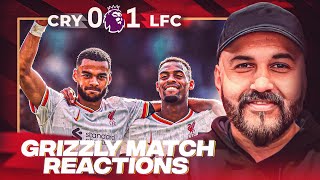 GRIZZLY MATCH REACTION 3 POINTS AND A MORLEYS 🤌🏽  Palace 0 Liverpool 1 🔴 [upl. by Madancy]