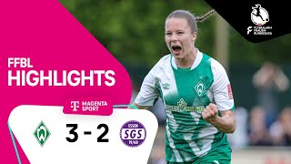 SV Werder Bremen  SGS Essen  Highlights FLYERALARM FrauenBundesliga 2223 [upl. by Caralie]