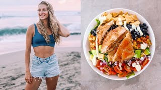 WHAT I ATE  Answering Your Travel Questions vlog [upl. by Vacla679]