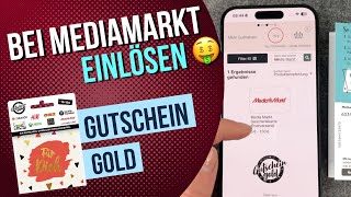 Gutschein GOLD bei Media Markt einlösen [upl. by Htrahddis]