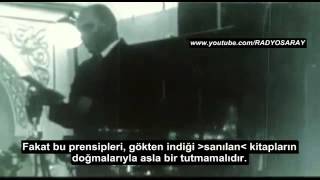 Kemal Atatürk Gökten İndiği Sanılan Kitaplar [upl. by Khalsa]