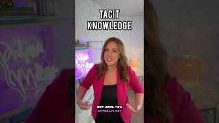 Tacit Knowledge The Hidden Skill Behind Better Learning and Decisions [upl. by Aonehc]