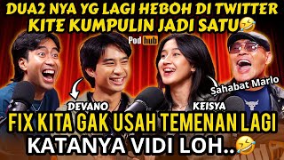 YA TUHAAN‼️ NIH BOCAH LAMA2 GUA T4MP0L DISINI‼️🤣🤣  KEISYA LEVRONKA  DEVANO  PODHUB [upl. by Fanchon]