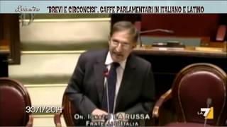 quotBrevi e circoncisiquot gaffe parlamentari in italiano e latino [upl. by Kevina]